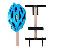 Cycling Equipment Storage - Space Saver Wall Storage Rack, Bike Equipment Storage Organizer - For Home Garage Indoor Living Room Apartment Wall Shelter Moon