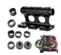 Cycling Fork Mount - Aluminum Alloy Quick Release Rack, Front Fork Support | Heavy Duty Thru Axle Carrier for Car Roof Truck Trailer Suv Van Garage Cycling Racks Camping Outdoor Adventure
