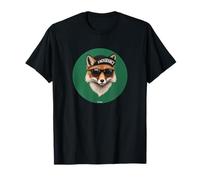 Cycling Fox with Realistic Endurance Road Bike Cap T-Shirt