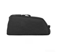 Cycling Frame Bag Waterproof Nylon Slim Profile Bicycle Accessory with Four-Sided Reinforcement for Road and Mountain Bikes, Modular Design for Downtube and Handlebar Bags(Black)