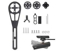 Cycling Front Computer Holder - Integrated Cycling Computer Mount Stand, Lightweight Bike Accessories with Secure Grip Feature, Front Handlebar Mount, Riding Gear for City Commuting, Outdoor Adventure