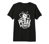 Cycling Gift for Cyclists Who Love Pedal Power Premium T-Shirt