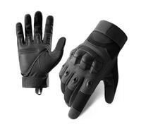 Cycling Gloves for Men, Breathable Padded Full Finger Motorcycle Gloves for Outdoor Sports, Non-Slip Wear-resistant Working Gloves, Shockproof Full Finger Gloves for Hiking Climbing Camping Hunting