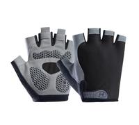 Cycling Gloves for Unisex, Breathable Padded Fingerless Motorcycle Gloves for Outdoor Sports, Men's Non-Slip Wear-resistant Gym Gloves, Shockproof Half Finger Gloves for Hiking Climbing Camping