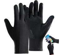 Cycling Gloves - Gloves with Cold Weather Liner, Touch - Handwash | Breathable Windproof Gloves for Climbing or Climbing, Insulated Men's Gloves for Mountain Hiking