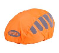 Cycling Hard Hat Cover - Waterproof Shockproof Material, Flexible Elastic Fit, Comfortable Breathable Design, High Visibility Safety | Outdoor Helmet Gear for Mountain Biking Road Cycling Commuting Ad