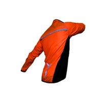 CYCLING JACKET Hi Viz WATERPROOF WINDPROOF BREATHABLE HIGHLY VISIBLE CYCLING RIDING WALKING RUNNING SKATING HIGHLY VISIBLE (MEDIUM 22 inch pit to pit, ORANGE hi viz)
