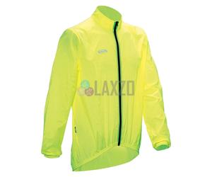 Cycling Jacket Highly Visible HI VIZ Windproof Running Full Sleeve Topcoat 2XL
