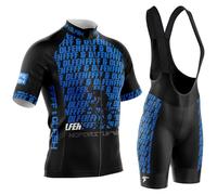Cycling Jersey Men Set Summer Cycling Short Sleeve Top and Bib Shorts Summer Cycling Clothing Suit Pro Team Bike Clothes (PT6,6XL)