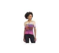 Cycling jersey SPORTFUL FLOW SUPERGIARA JERSEY (CARMINE ROSE YELLOW Woman)