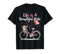Cycling Life is A Beautiful Ride Bicycle T-Shirt