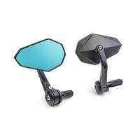 Cycling Mirror Motorcycle Handle Bar End Rearview Mirror For APRILIA RSV1000R 7/8" 22mm Fold The Rear View Mirror Reflector Mirror Convex Mirror