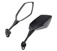 Cycling Mirror Motorcycle Rear View Mirror Carbon Look For Y&amaha YZF R1 R6 R25 R15 R125 R3 R1S R1M FZ6R Left Right Reflector Mirror Convex Mirror(BLACK 1)