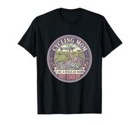 Cycling Mom Like A Regular Mom But Cooler Cyclist Mom T-Shirt