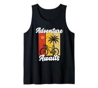 Cycling Motivation Gravel Road Bike Summer Beach Bicycle Tank Top