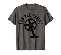Cycling Mountain Bike MTB I'm The Engine Cyclist Biker T-Shirt