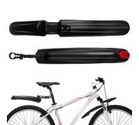 Cycling Mud Guard - Reflective Splash-Proof Bike Protector For Front Rear, Ideal For Commuting, Daily Ride, Road Trip, And Long-Distance Touring |, Water-Resistant Bike Accessory