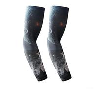 Cycling or Camping? These Cooling Protective Sleeves Made from Soft Ice Silk Keep You Safe from the Sun (L C)