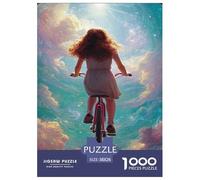 Cycling Puzzles 1000 Piece Puzzle Challenge Toy Adults And Children Free Puzzle Game Educational Challenge Home Decoration Gift 38x26cm/1000pcs