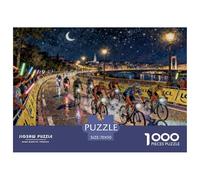 Cycling Race Wooden Jigsaw Puzzle Waterproof 1000 Piece Puzzles for Adults Gifts Fun Educational Games