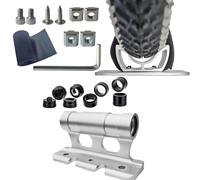 Cycling Rack Frame Mount Accessories,Rear Carrier Bracket Replacement Parts | Stable Multipurpose Mounting Attachment Hardware for Enthusiasts Adults Cycling