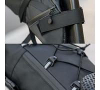 Cycling Rear Bag 12L Stable Strap Design for Commute(15L+bracket) | Holds 10 bottles, 12L volume, rain protection, secure straps, fits most rear racks