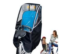 Cycling Rear Seat Canopy,Child Bike Rear Seat Windshield Cover | Portable Bicycle Rain Awning for Commuting Rainy Day Outdoor Activities Fishing Camping
