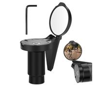 Cycling Rear View Reflector, Cycling Bar End Reflector,Handlebar End Reflectors For Cycling | Complete Adjustable Cycling Accessories For On The Go