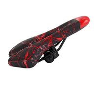 Cycling Saddle, Mountain Bike Saddle - Bicycle Seat Replacement Printed - Hollow Structure, Shock Absorbing, Breathable Cycling Accessories for Men and Women, Road, Moutain