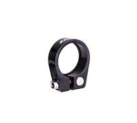 Cycling Seat Clamps Cycling Saddle Tube Clamp Aluminum Alloy Seat Post Lock Seatpost Clamps for 28.6 31.8 34.9 MTB Bike(28.6mm Black)