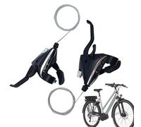 Cycling Shifter | 3x9 Speed Thumb Replacement Parts - 1 Pair Left Right Bike Brake Shifter,for Road Folding Trail Riding Fitness Training Touring Urban Commuting Outdoor Daily Adults