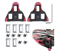 Cycling Shoe Cleats - 2X Cycling Pedals Shoes Cleat | Indoor Cycling & Road Cycle Cleat, Road Cycle Clips for Stability and Power Transfer