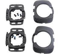 Cycling shoe cleats, bicycle shoe clips, a pair of bicycle cleats clipless pedal spikes for WAHOO Speedplay Zero Aero walkable cleats for clipless road pedals with hardware(Not genuine for Wahoo)