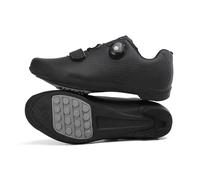 Cycling Shoes Mens and Women, Mateju Outdoor Breathable Non-Slip No-Lock Bicycle Shoes, Silver Unisex Sneaker Rubber Sole Bike Shoes, Indoor Sports Riding Shoes