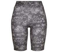 Urban Classics Cycling For High Waist Camo Tech Shorts Black M Woman