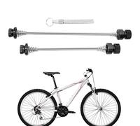 Cycling Skewer Theft Protection - Quick Release Axle Clip | Aluminum Stainless Steel Front Rear Wheel Skewer with Anti-Theft Lever System, Universal Size for City Commute Campus Ride Outdoor Travel