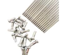Cycling Spokes 18pcs/lot Diameter 4.0mm 170/175/180/190/195/200/205/210/225/238mm Bicycle Spoke(4.0X175mm silver)