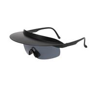 Cycling Sunglasses, Sun Visor Frame Sunglasses, Fashionable Mirrored Lens, Visor Sports Shades for Backpacking Fishing Hiking Driving Camping Golfing Baseball Biking Climbing