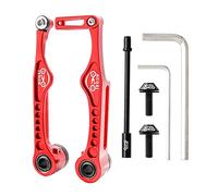 Cycling V Brakes Front Rear Lever Fit for BMX Repair Parts red 126x60.8 mm