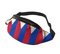 Cycling Waist Bag Flag of The Philippines, Chest Bag Unisex Waist Bag Fashion Waistpacks for Women Men Outdoors