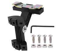Cycling Water Container Holder | Aluminum Alloy Seat Adapter for Two - Wheelers | Dual Container Cage for Extended Journeys/Exploration | Lightweight & Sturdy Design