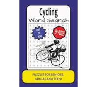 Cycling Word Search: Word Search with Easy to Read Print about Cycling, Puzzle Book, Cycling Activity, Brain Games, Competition, Mountain bike, Gravel ... (Sports and Activities Word Search Book)