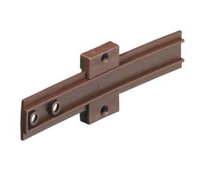 cyclingcolors 1 x Door Mounting Set Tow Hinge 150 mm Compatible with Fridge Universal Hinge Plastic Brown