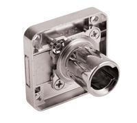 cyclingcolors 1 x Drawer Lock Furniture Lock Cam Lock Without Cylinder Diameter 18 mm Length 32 mm Interchangeable with Rosette for Furniture Office Cabinet Left