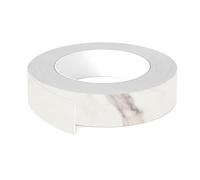 cyclingcolors 1 x Edge Tape Made of ABS Without Adhesive 23 mm x 5 m Thickness 0.8 mm Shelf Furniture Panel Worktop Wood Laminate Crystal Marble Matt