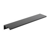 cyclingcolors 1 x Furniture Handle 84 mm Lucata Profile Aluminium Handle for Drawers Cabinets Doors Furniture Kitchen Bedroom Matt Black Finish