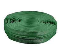 cyclingcolors 1 x Zip No. 5 Length 5 m Teeth Made of Injected Plastic Polyester Open End Mesh Without Puller Slider Zipper Clothing Sewing Jackets Haberdashery Fir Green
