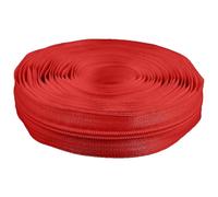 cyclingcolors 1 x Zip No. 5 Length 5 Metres Fasteners Without Slider Zip Polyester Glare Sewing Furniture, Jackets, Red