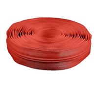 cyclingcolors 1 x Zip No. 5 Length 5 Metres Teeth Made of Injected Plastic Polyester Open End Mesh Without Puller Slider Zipper Clothing Sewing Jackets Haberdashery Dark Rust