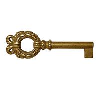 cyclingcolors 1x Vintage Style Open Barrel Skeleton Key Furniture Cabinet Antique Ancient